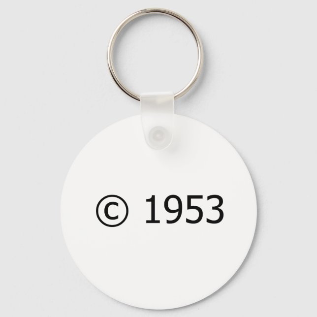 Chaveiro Copyright 1953 (Frente)
