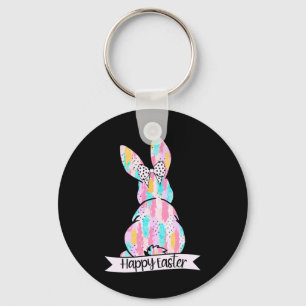 Chaveiro Coquete Cute Happy Easter Bunny E Arcos Brushstr