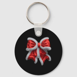 Chaveiro Coquette Red Arco Para Natal Papai Noel Xmas Bo