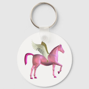 Chaveiro cor-de-rosa de Pegasus