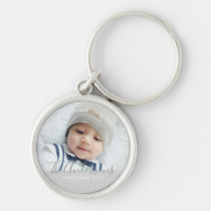 Chaveiro Cor Personalizada com Foto e Texto Personalizados