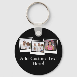 Chaveiro Cor Personalizada dos Quadros de Instantâneos de