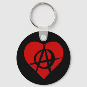 Chaveiro Coração anarquista