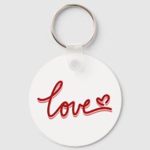 Chaveiro Coração de Amor no Dia dos Namorados