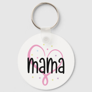 Chaveiro Coração de Foto Personalizado Mamãe - Dia das Mães