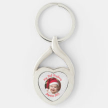 Coração de Metal Torcido Personalizável para o Pri