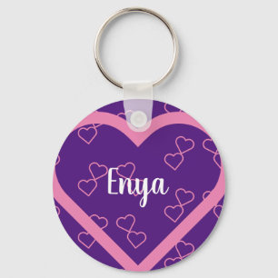 Chaveiro Coração de Nome Personalizado