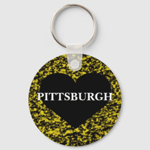 Chaveiro Coração de Pittsburgh
