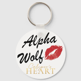 Chaveiro Coração do Alfa Wolf Key Chain Calypso