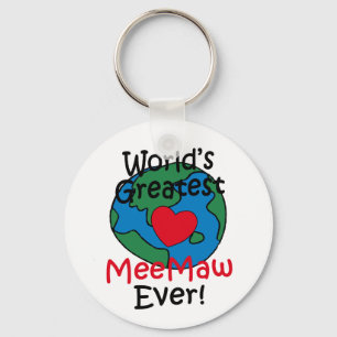 Chaveiro Coração do MeeMaw do mundo o grande