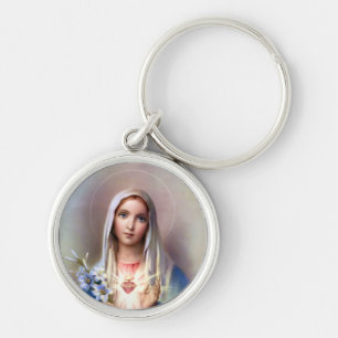 Chaveiro Coração imaculado de Mary