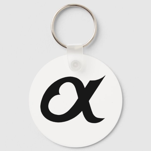 Chaveiro coração negro (Frente)