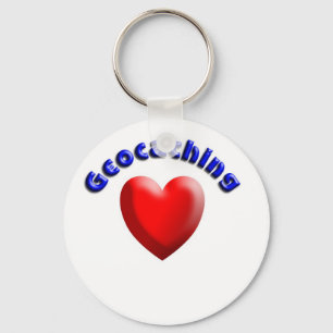 Chaveiro Coração que geocaching