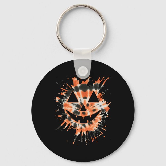 Chaveiro Corante Laranja Tie Jack O Rosto Lanterno - Hallow (Frente)