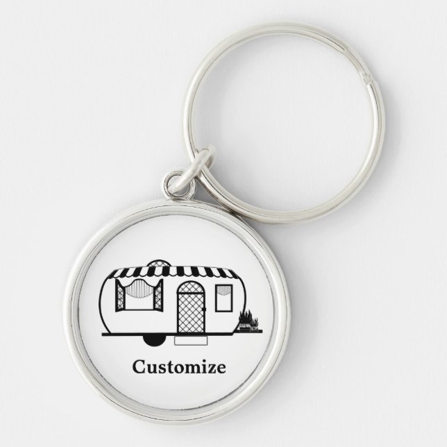 Chaveiro Corda de Caravana Arredondada Thunder_Cove (Frente)