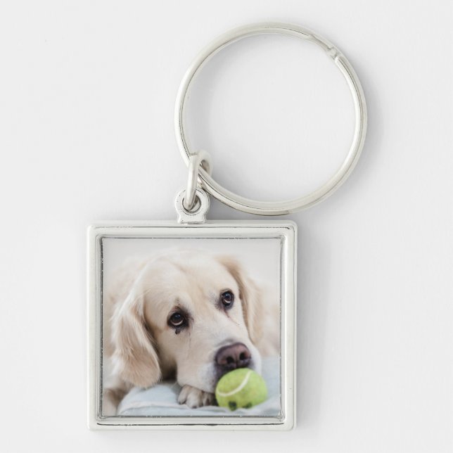 Chaveiro Corda de chave Cachorro Cortado 4 (Frente)