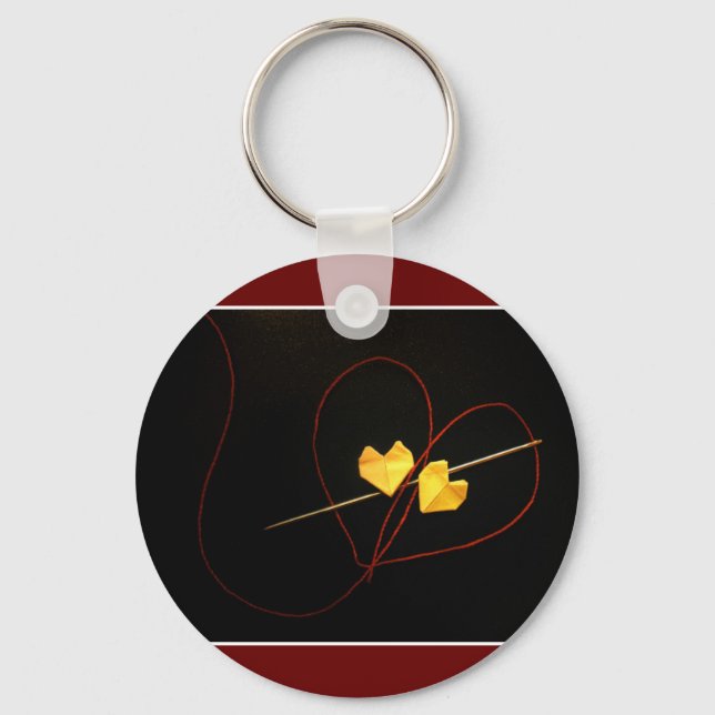 Chaveiro Corda vermelha do destino (Frente)