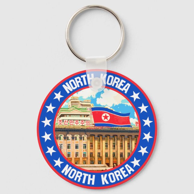 Chaveiro Coreia do Norte (Frente)
