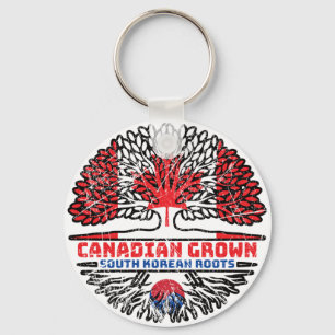 Chaveiro Coreia do Sul Coreia do Sul Canadá Árvore canadian