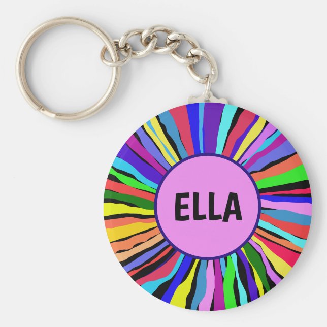 Chaveiro Cores Engraçadas (Frente)