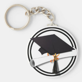Chaveiro Cores Pretas e Brancos da Escola de Graduação
