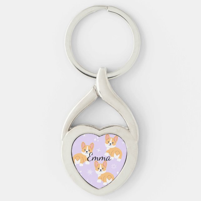 Chaveiro Corgi Key Chain (Frente)