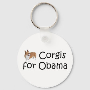 Chaveiro Corgis para Obama