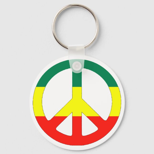 Chaveiro Cori Reith Rasta reggae peace (Frente)