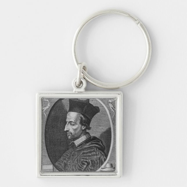 Chaveiro Cornelius Jansen, Bishop de Ypres (Frente)