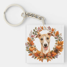 Coroa de Outono Whippet