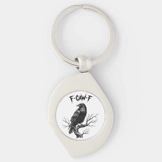 Chaveiro Coroa - F-Caw-F (Frente)