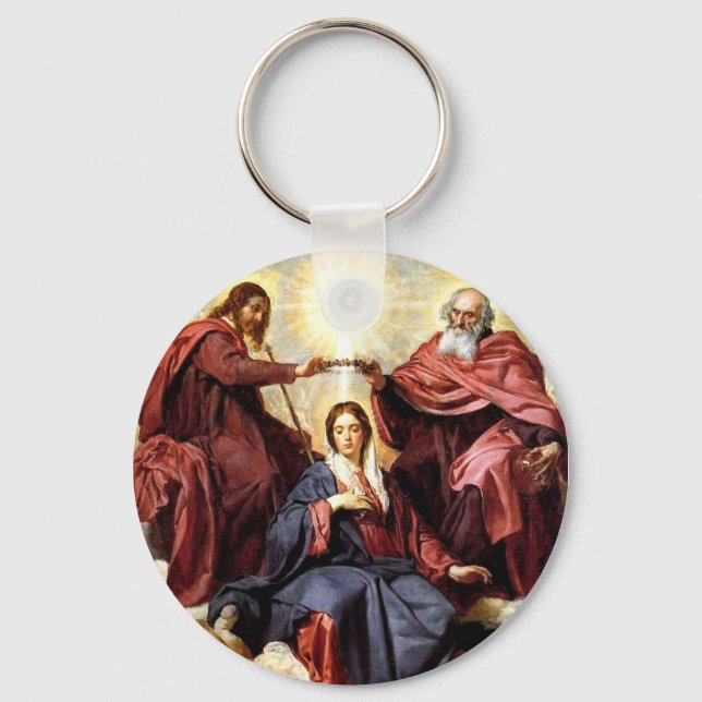 Chaveiro Coronação da Virgem (Frente)