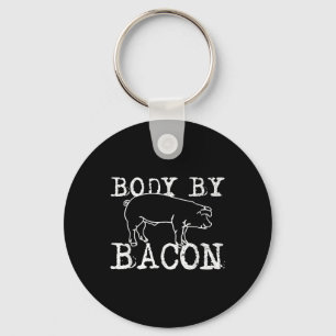 Chaveiro Corpo por Bacon - Engraçado Chef Gordo Bacon Prese