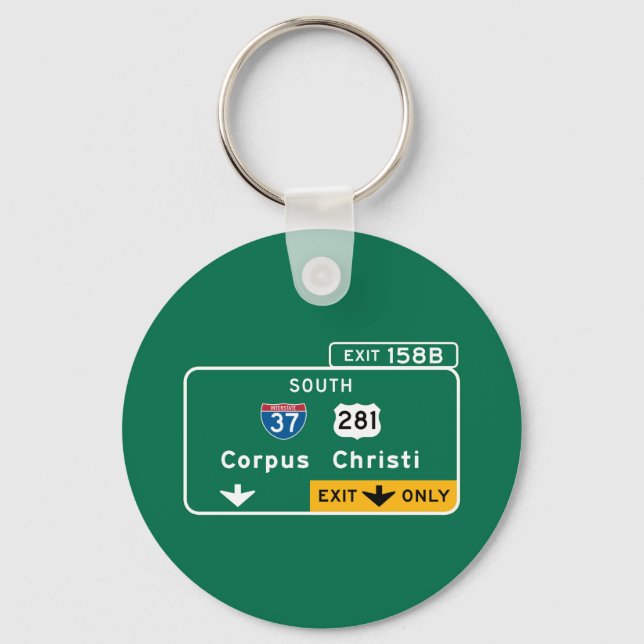 Chaveiro Corpus Christi, TX (Frente)