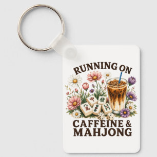 Chaveiro Correndo em Cafeína & Mahjong