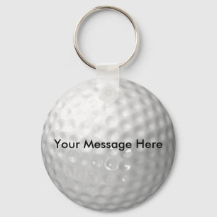Chaveiro Corrente chave da bola de golfe