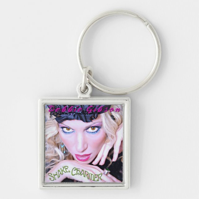 Chaveiro Corrente chave de encantador de cobra (Frente)