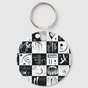 Chaveiro Corrente chave de Kandinsky trinta