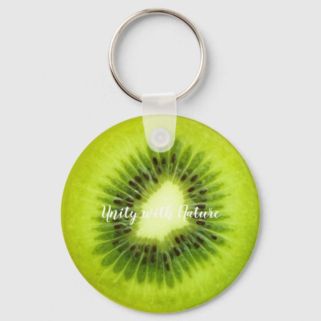 Chaveiro Corrente-chave de Nota de fruta - Kiwis - Unidade  (Frente)