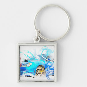 Chaveiro Corrente chave de Subaru Impreza - super esfrie