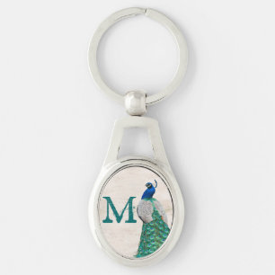 Chaveiro Corrente chave de Vint de turquesa da cerceta da