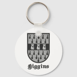 Chaveiro Corrente chave do clã irlandês de Higgins