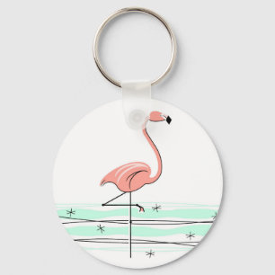 Chaveiro Corrente chave do flamingo