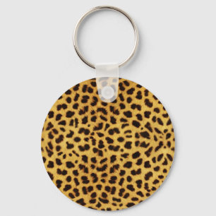 Chaveiro Corrente chave do impressão do leopardo