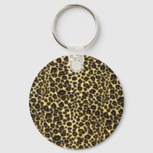 Chaveiro Corrente chave do impressão do leopardo