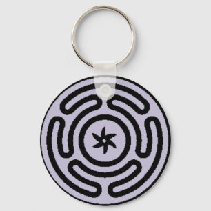 Chaveiro Corrente chave do labirinto de Hekate