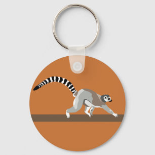 Chaveiro Corrente chave do Lemur