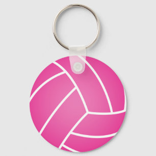 Chaveiro Corrente chave do pólo aquático - rosa