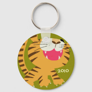 Chaveiro Corrente chave do tigre do oThe do ano