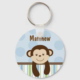 Chaveiro Corrente chave personalizada de Lil macaco doce